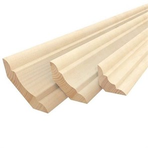 Галтель Липа сорт Экстра 15х30 мм (плинтус потолочный) длины: 1,8м до 3,0м 22074f9c3c0bc5